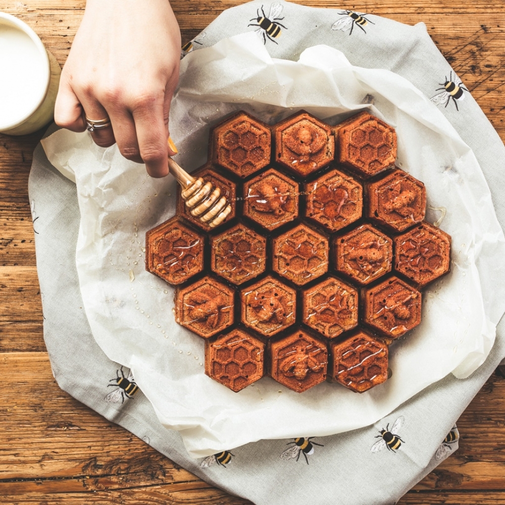 Bienenhof Zillertal Blog Rezept Honigkuchen mit Zimt